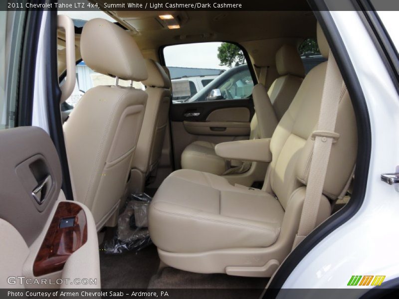 Summit White / Light Cashmere/Dark Cashmere 2011 Chevrolet Tahoe LTZ 4x4