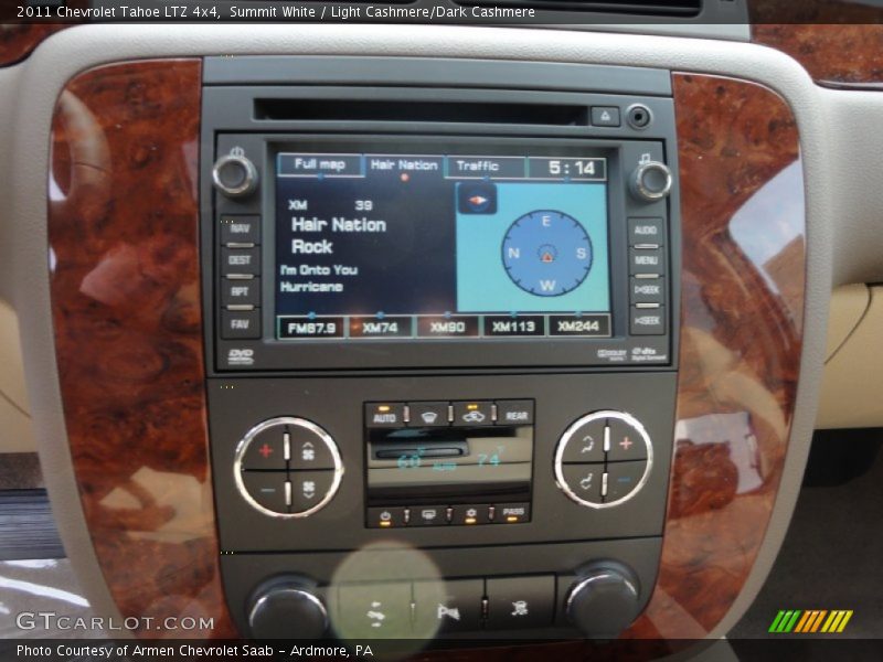 Summit White / Light Cashmere/Dark Cashmere 2011 Chevrolet Tahoe LTZ 4x4