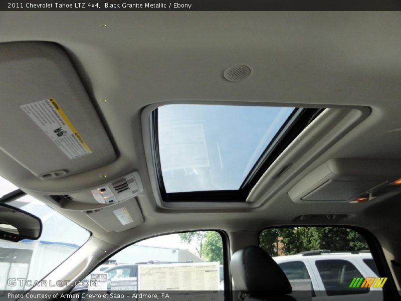 Black Granite Metallic / Ebony 2011 Chevrolet Tahoe LTZ 4x4