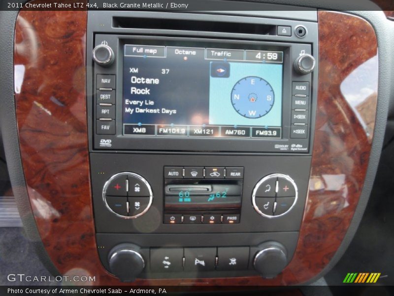 Black Granite Metallic / Ebony 2011 Chevrolet Tahoe LTZ 4x4