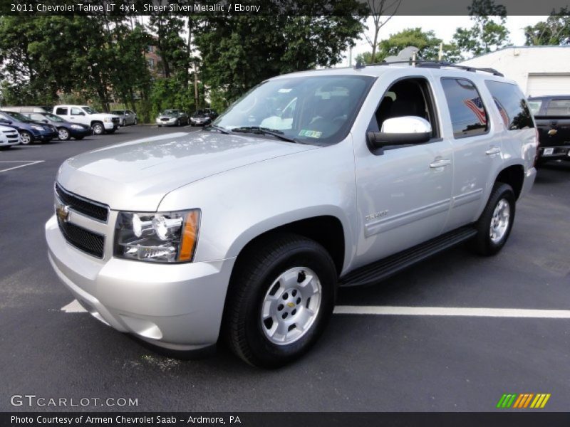 Sheer Silver Metallic / Ebony 2011 Chevrolet Tahoe LT 4x4