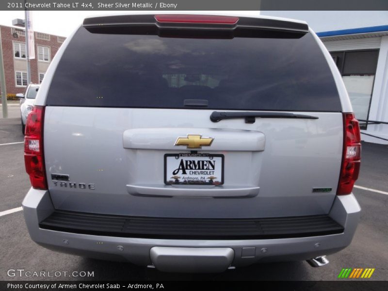 Sheer Silver Metallic / Ebony 2011 Chevrolet Tahoe LT 4x4