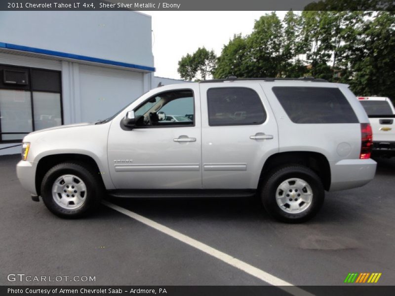 Sheer Silver Metallic / Ebony 2011 Chevrolet Tahoe LT 4x4