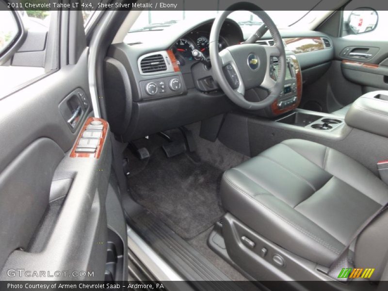 Sheer Silver Metallic / Ebony 2011 Chevrolet Tahoe LT 4x4