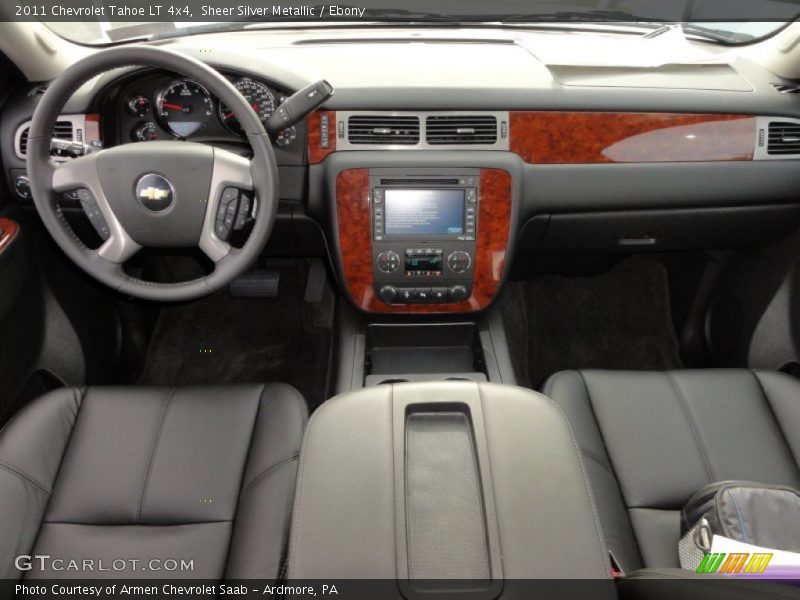 Sheer Silver Metallic / Ebony 2011 Chevrolet Tahoe LT 4x4