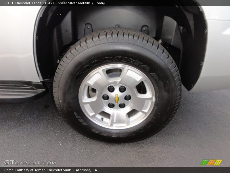 Sheer Silver Metallic / Ebony 2011 Chevrolet Tahoe LT 4x4