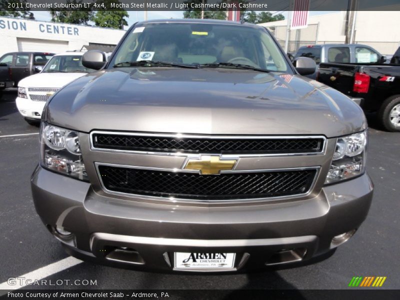 Mocha Steel Metallic / Light Cashmere/Dark Cashmere 2011 Chevrolet Suburban LT 4x4