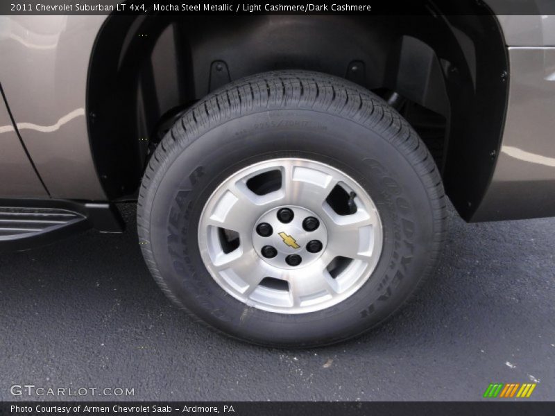 Mocha Steel Metallic / Light Cashmere/Dark Cashmere 2011 Chevrolet Suburban LT 4x4