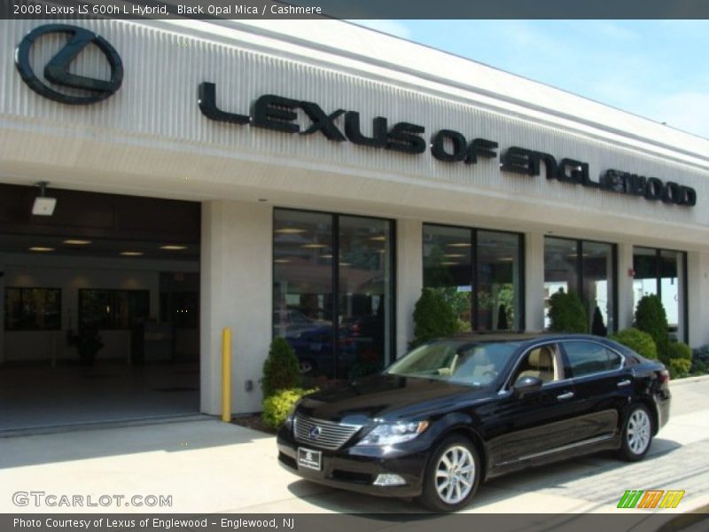 Black Opal Mica / Cashmere 2008 Lexus LS 600h L Hybrid