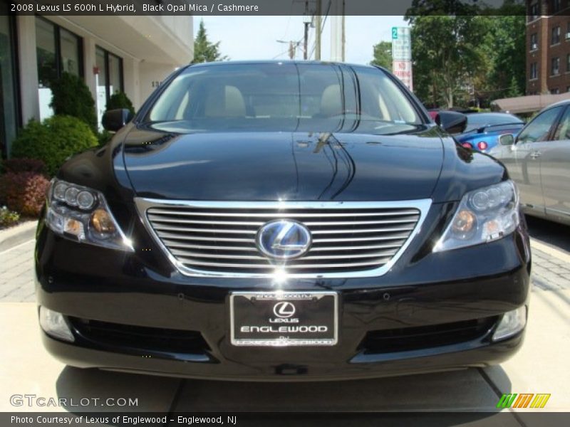 Black Opal Mica / Cashmere 2008 Lexus LS 600h L Hybrid