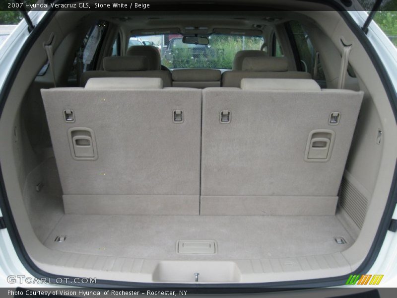 Stone White / Beige 2007 Hyundai Veracruz GLS