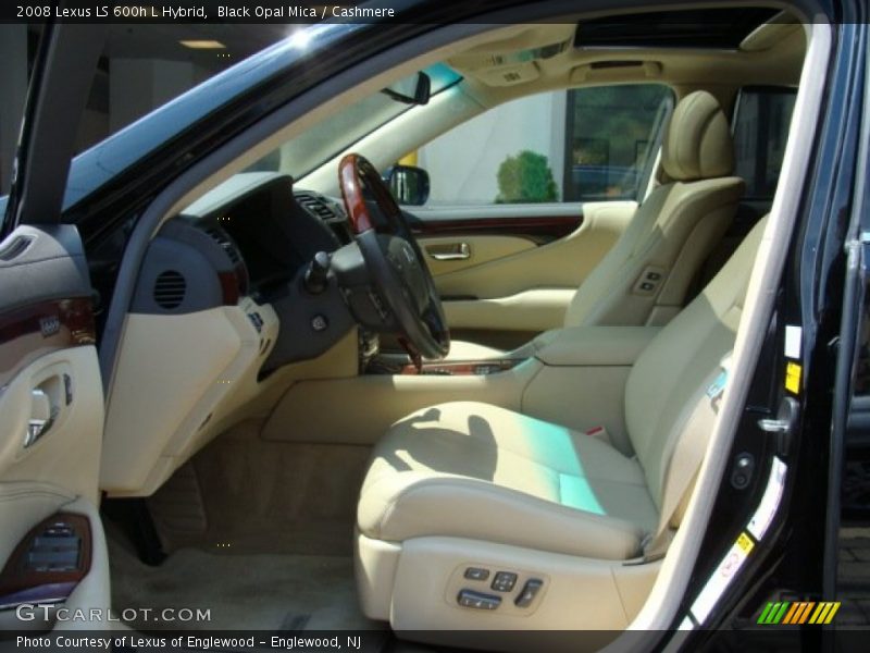 Black Opal Mica / Cashmere 2008 Lexus LS 600h L Hybrid