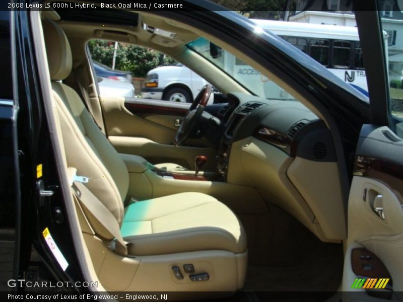 Black Opal Mica / Cashmere 2008 Lexus LS 600h L Hybrid