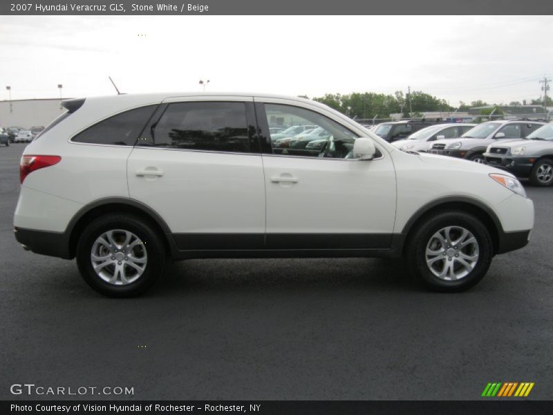 Stone White / Beige 2007 Hyundai Veracruz GLS