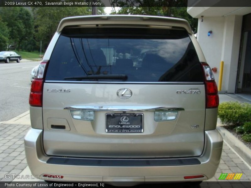 Savannah Beige Metallic / Ivory 2009 Lexus GX 470