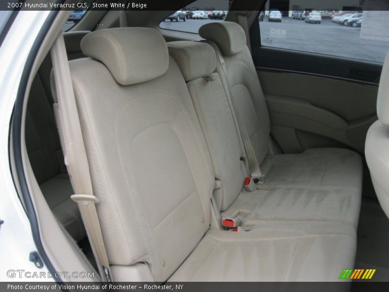 Stone White / Beige 2007 Hyundai Veracruz GLS
