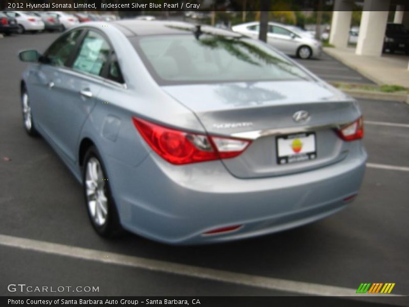 Iridescent Silver Blue Pearl / Gray 2012 Hyundai Sonata Limited