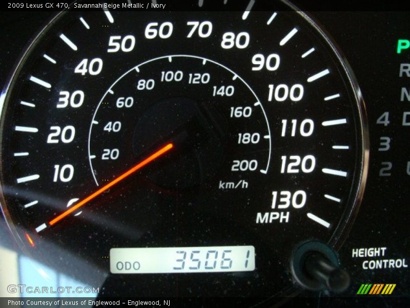 Savannah Beige Metallic / Ivory 2009 Lexus GX 470