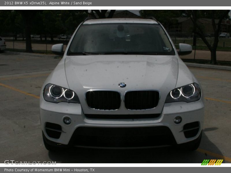 Alpine White / Sand Beige 2012 BMW X5 xDrive35i