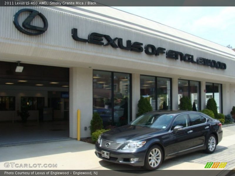 Smoky Granite Mica / Black 2011 Lexus LS 460 AWD