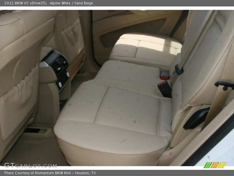 Alpine White / Sand Beige 2012 BMW X5 xDrive35i