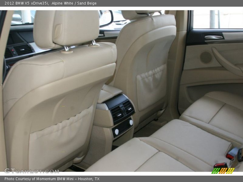 Alpine White / Sand Beige 2012 BMW X5 xDrive35i