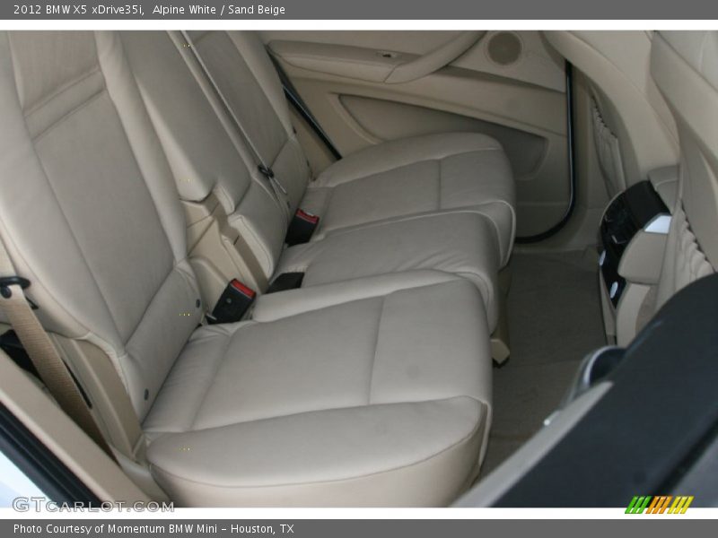 Alpine White / Sand Beige 2012 BMW X5 xDrive35i