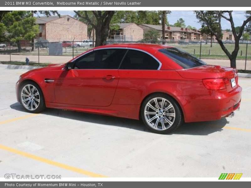  2011 M3 Convertible Melbourne Red Metallic