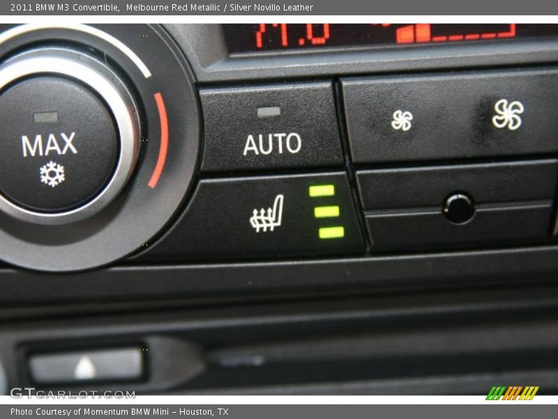 Controls of 2011 M3 Convertible