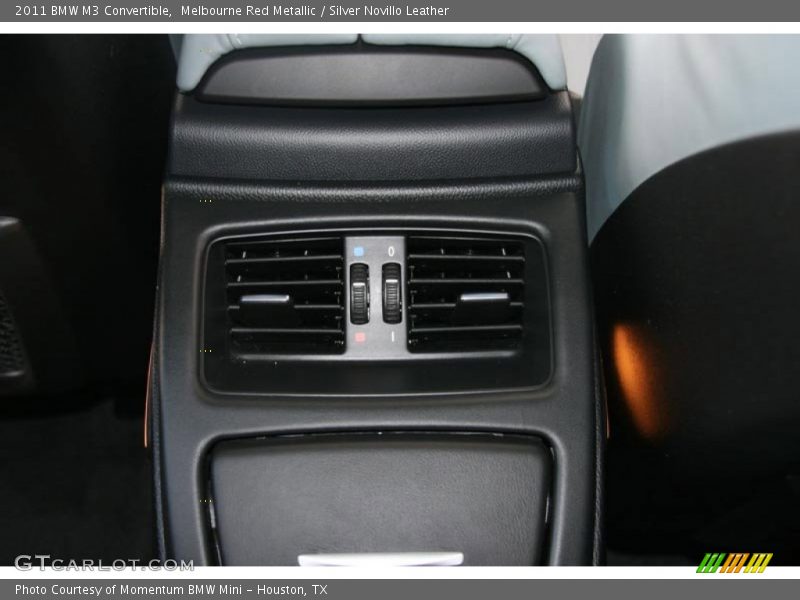 Melbourne Red Metallic / Silver Novillo Leather 2011 BMW M3 Convertible