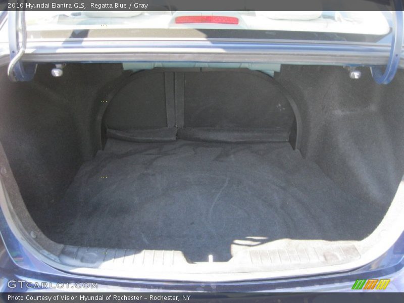 Regatta Blue / Gray 2010 Hyundai Elantra GLS