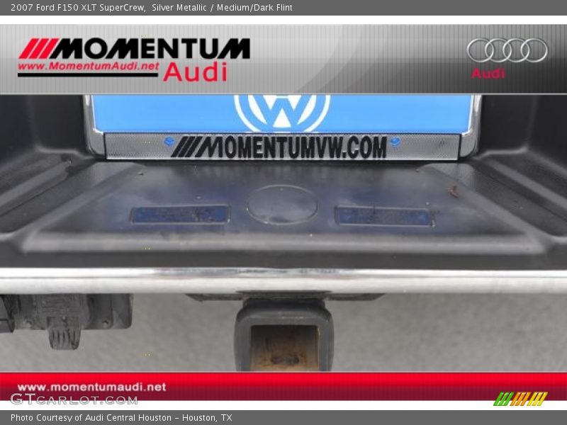 Silver Metallic / Medium/Dark Flint 2007 Ford F150 XLT SuperCrew