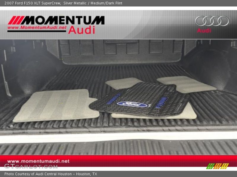 Silver Metallic / Medium/Dark Flint 2007 Ford F150 XLT SuperCrew