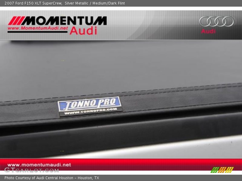 Silver Metallic / Medium/Dark Flint 2007 Ford F150 XLT SuperCrew