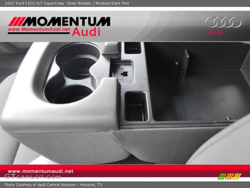Silver Metallic / Medium/Dark Flint 2007 Ford F150 XLT SuperCrew