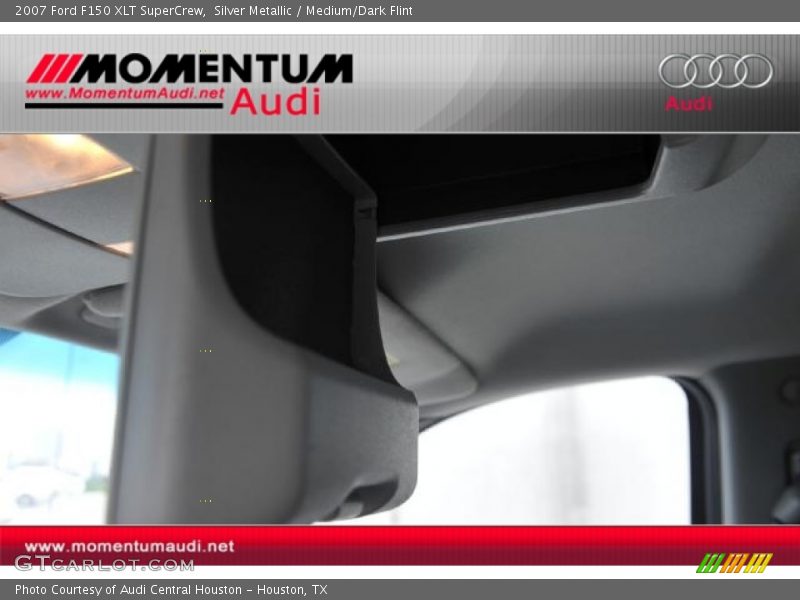 Silver Metallic / Medium/Dark Flint 2007 Ford F150 XLT SuperCrew