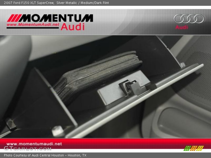 Silver Metallic / Medium/Dark Flint 2007 Ford F150 XLT SuperCrew