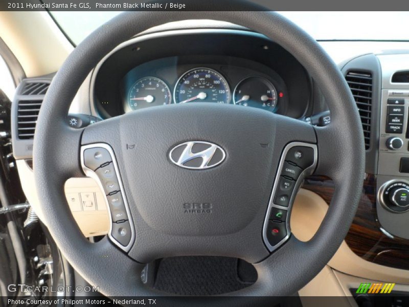  2011 Santa Fe GLS Steering Wheel
