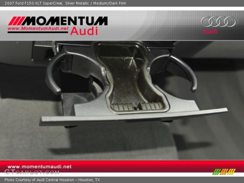 Silver Metallic / Medium/Dark Flint 2007 Ford F150 XLT SuperCrew