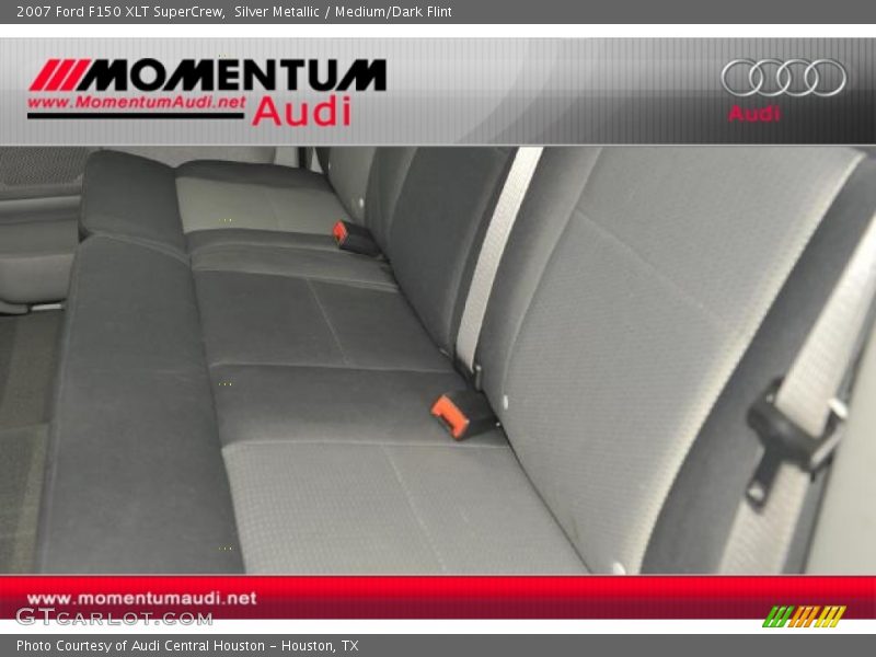 Silver Metallic / Medium/Dark Flint 2007 Ford F150 XLT SuperCrew