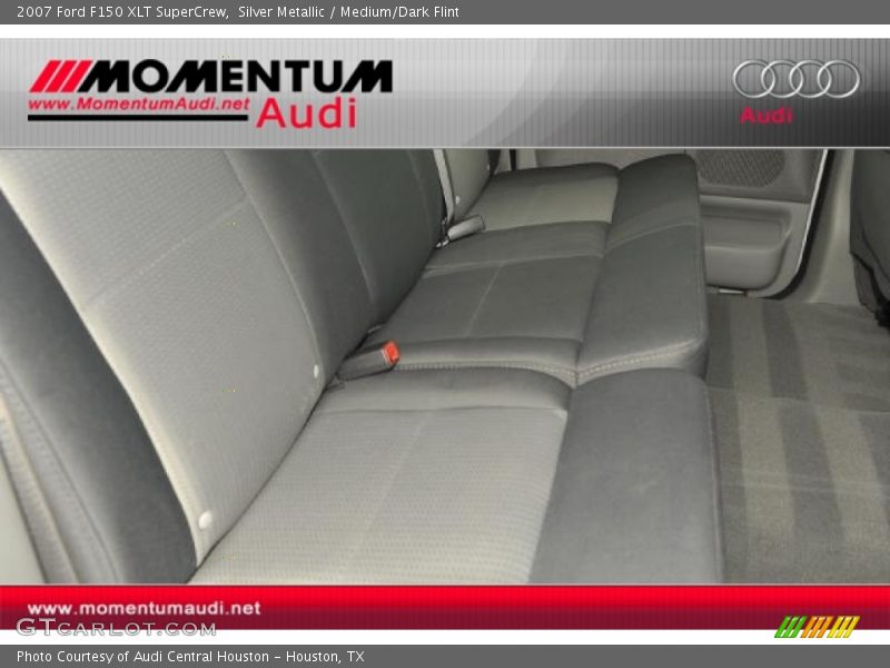Silver Metallic / Medium/Dark Flint 2007 Ford F150 XLT SuperCrew