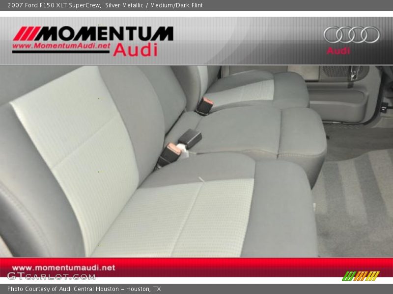 Silver Metallic / Medium/Dark Flint 2007 Ford F150 XLT SuperCrew