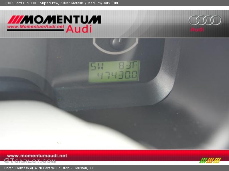 Silver Metallic / Medium/Dark Flint 2007 Ford F150 XLT SuperCrew