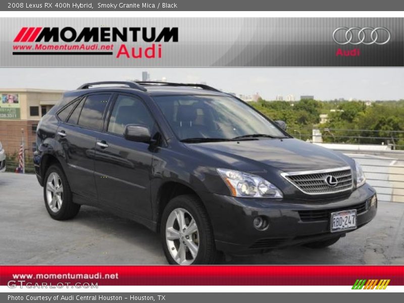 Smoky Granite Mica / Black 2008 Lexus RX 400h Hybrid