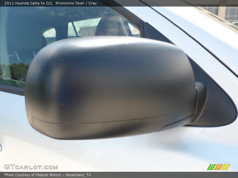 Moonstone Silver / Gray 2011 Hyundai Santa Fe GLS