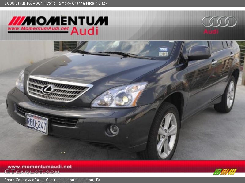 Smoky Granite Mica / Black 2008 Lexus RX 400h Hybrid