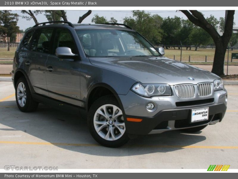 Space Gray Metallic / Black 2010 BMW X3 xDrive30i