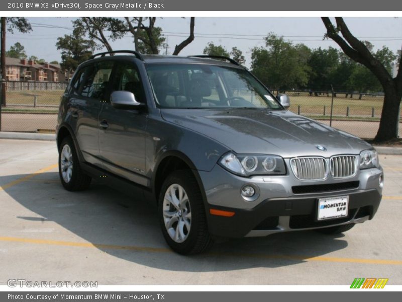 Space Gray Metallic / Black 2010 BMW X3 xDrive30i
