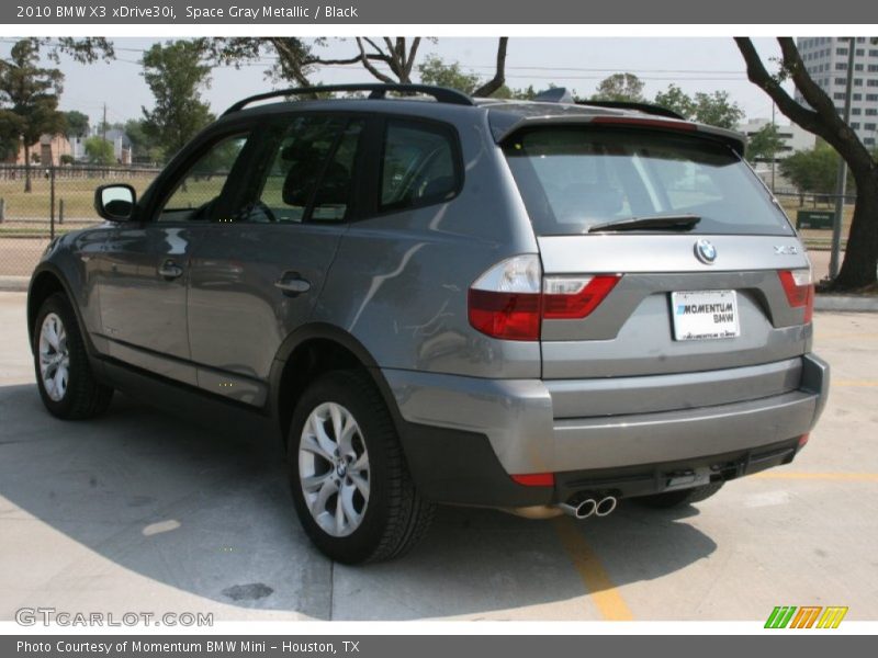 Space Gray Metallic / Black 2010 BMW X3 xDrive30i