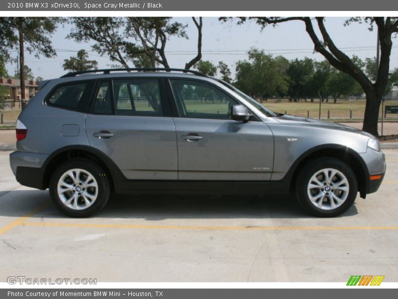 Space Gray Metallic / Black 2010 BMW X3 xDrive30i